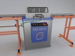 Automatic feed roller table with skidder WSR7001