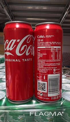 Coca Cola sleek can 330ml - Stock available