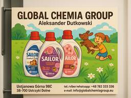 Global Chemia Group - Proizvodjac hemije iz Poljske | MegaWash, Pure Fresh, Sailor | Izvoz