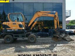 HYUNDAI 55W-9 WHEELED EXCAVATOR