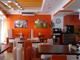 Кафе европейской и восточной кухни