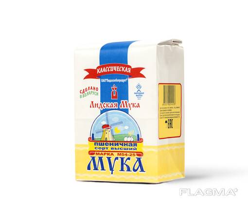 Мука пшеничная в/с М54-25 Классическая, ф. 50 кг