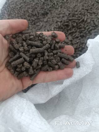 Пеллеты из лузги подсолнечника