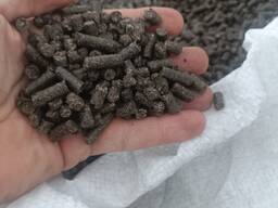 Пеллеты из лузги подсолнечника