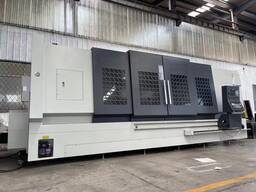 Slant bed cnc lathe machine with axis Y model ckd700