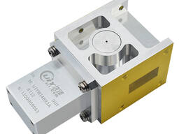 X Band 8.0 to 12.0GHz RF Waveguide Isolators WR90 BJ100 with High Isolation 18dB
